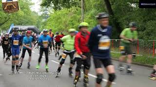 41 Rhein Ruhr Marathon Duisburg 05052024 Inliner Start [upl. by Libbie351]