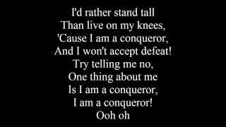 Empire Cast  Conqueror Lyrics Ft Estelle amp Jussie Smollett [upl. by Nwadahs112]