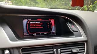 How to change LANGUAGE ON AUDI A1 A2 A3 A4 A5 A6 A7 A8 Q3 Q5 Q7 [upl. by Annav495]