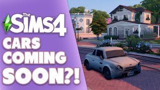 CARS COMING TO THE SIMS 4  Playable Cars and MORE [upl. by Brittani289]