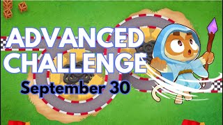 BTD6 Advanced Challenge  BloonPopper235s Challenge  September 30 2024 [upl. by Armyn]