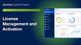 Acronis Cyber Protect Product Demo License Management and Activation [upl. by Eecak427]