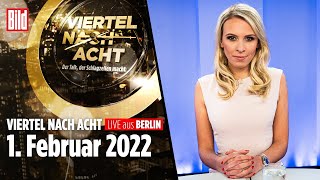 🔴 Viertel nach Acht – 1 Februar 2022  ua mit Nena Schink Filipp Piatov  LIVE REPLAY [upl. by Eindys]