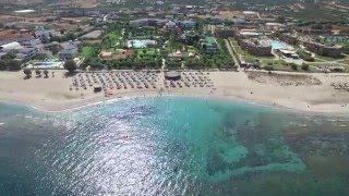 Anissa Beach amp Village Hotel in Anissaras Crete Greece [upl. by Yeclehc657]