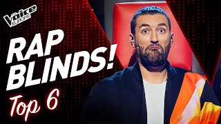 Most INSANE RAP and Hip Hop Blind Auditions on The Voice  TOP 6 [upl. by Noguchi]