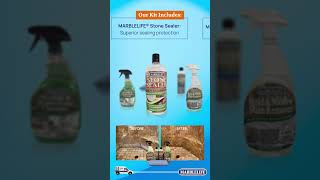 Keep Your Stone Shower Pristine MARBLELIFE® Stone Shower Kit for Clean amp Seal Kit [upl. by Iphlgenia529]