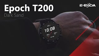 Smartwatch EBoda Epoch T200 Dark Sand [upl. by Latsryk]