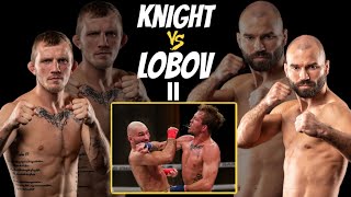 Brutal Rematch Knight vs Lobov II BKFC 9 [upl. by Ardnassac498]