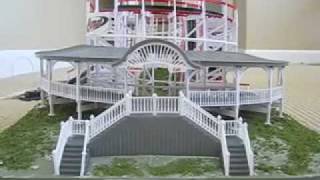 HO scale Comet Roller coaster Model by Coaster dynamix [upl. by Nelram]