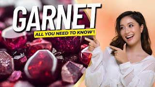 GARNET • All You Need to Know About this Gorgeous Gemstone [upl. by Yreme]