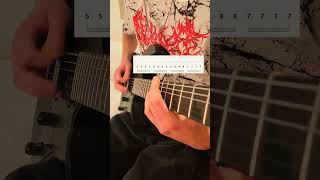 PsychosocialSlipknot Tabs guitar guitarcover lesson music slipknot tabs guitar tutorial [upl. by Marlo819]