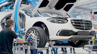 Mercedes SCLASS Production Line [upl. by Isawk956]