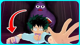 DEKU TRIED THE GRIMACE SHAKE VRChat VR [upl. by Nitsed322]