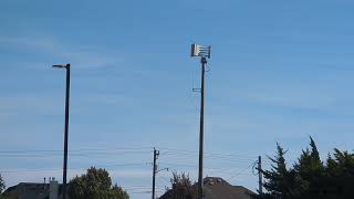 Whelen WPS4004  Voice  Frisco TX Weekly Siren Test 11272024 [upl. by Atcliffe]