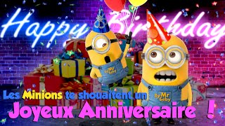 Les Minions te souhaitent un Joyeux Anniversaire 2 [upl. by Tepper217]