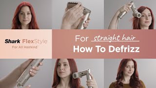 Hair Styler  How to Defrizz Straight Hair [upl. by Akeme]