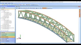 Truss Footbridge modeling with Autodesk structural bridge design [upl. by Crean]