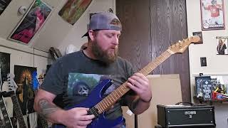 Charvel Dk24 Mystic Blue Demo and Review best charvel model Line 6 Helix [upl. by Ennayk]