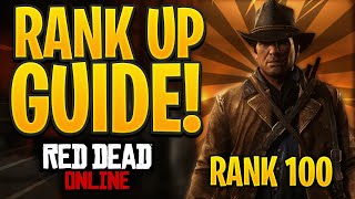 The Ultimate XP Guide To Rank Up Fast In Red Dead Online [upl. by Uticas]