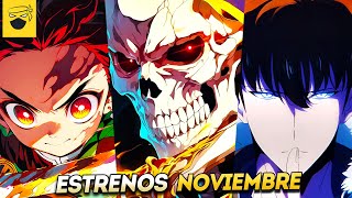 🔥 ANIMES IMPERDIBLES NOVIEMBRE 2024 NETFLIX Crunchyroll Disney Animeflv xd y más [upl. by Assirol]