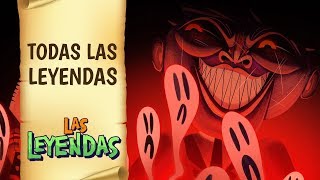 TODAS las leyendas contadas en Las Leyendas Legend Quest  YA EN NETFLIX [upl. by Lebam]