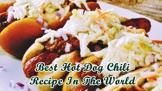 Best Hot Dog Chili Recipe In The World [upl. by Weingarten798]