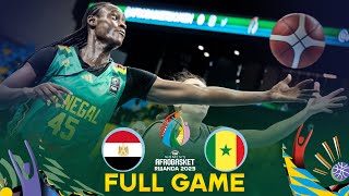 Egypt v Senegal  Full Basketball Game  FIBA Womens AfroBasket 2023 [upl. by O'Brien]