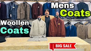 Mens Casual Coats Branded Woolen Coats for mens Mens shalwar kameez Gents Waistcoat Market [upl. by Siegler96]