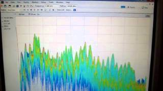 53 Real Time Spectrum Analysis of low frequency  audio signals [upl. by Nogam]