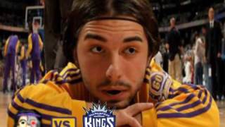 Machine Vs Queens  Sasha Vujacic  Lakersfancom [upl. by Oeak]