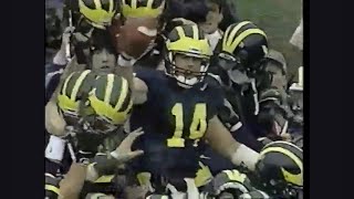 1997 Michigan Wolverines Football Season Review Video National Champs [upl. by Leummas]