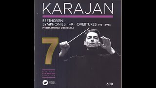 STEREO  Karajan amp Philharmonia Orchestra Beethoven Symphony No7 1951 [upl. by Rupert213]