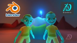 Blender Short 3D Animations by DionArts [upl. by Haeluj172]