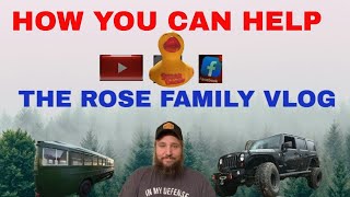 HOW TO HELP THE ROSE FAMILY VLOG [upl. by Thorley224]