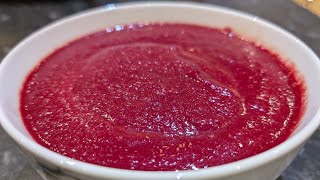 Beetroot soup  Healthy recipe food soup cooking recipe vegetarian [upl. by Oralia]