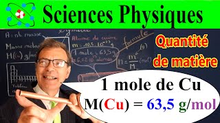 Sciences Physique Chimie sur la quantité de matière [upl. by Snodgrass]