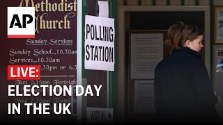 UK election 2024 LIVE Voters head to the polls to pick a new government [upl. by Eimmaj]