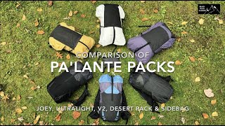 A Comparison Of My Different Palante Packs [upl. by Pritchard486]