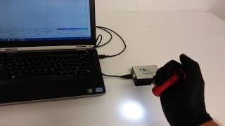 Ocean Optics USB2000 Spectrometer 200850 nm  11790 Video 2 [upl. by Ellesij]