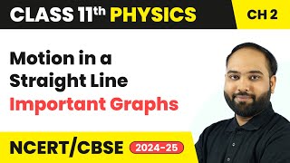 Motion in a Straight Line  Important Graphs  Class 11 Physics Chapter 2  CBSE 202425 [upl. by Ellinad]