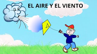 EL AIRE Y EL VIENTO PARA NIÑOS EL AIRE PARA NIÑOSEL VIENTO PARA NIÑOS EN ESPAÑOL [upl. by Asle]