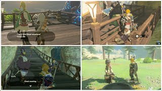 Zelda Breath of the Wild  All Rito Village Side Quests Tabantha Tower Region [upl. by Colly]