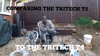 UNBOXING MY NEW tritech 5 and comparing my t4 to the t5 [upl. by Sanson]