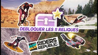 Riders Republic  Emplacement Des 11 Reliques Secrètes  Sports Funky [upl. by Thissa156]