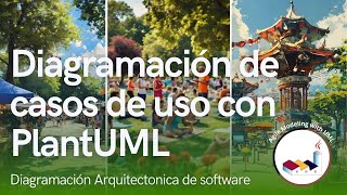 Diagramación UML de casos de uso usando PlantUML [upl. by Georgette]