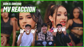 MV REACCION Coreanos Reaccionan a quotMaria Becerra Becky G  WOW WOWquot [upl. by Rosenquist]