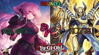 YugiohExosister vs Horus round 3 at locals February 2024 [upl. by Skerl]