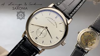 A Lange amp Sohne Saxonia Manual Wind 215026 [upl. by Reifnnej]