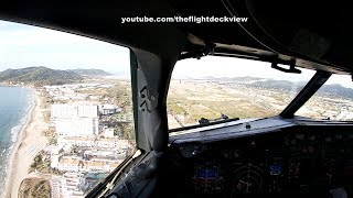 Cockpit View  Landing in Ibiza  Pilot POV [upl. by Curt]