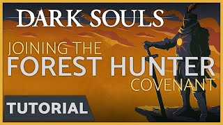 Dark Souls  How to Join the Forest Hunter Covenant in the Dark Forest [upl. by Liza288]